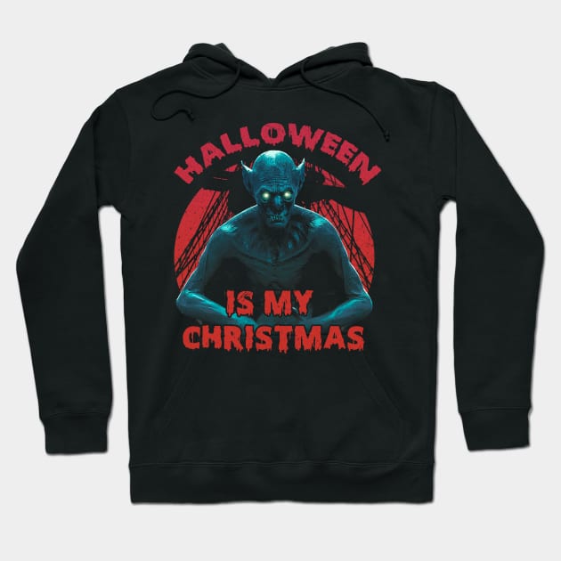 Halloween is my Christmas Hoodie by JennyPool